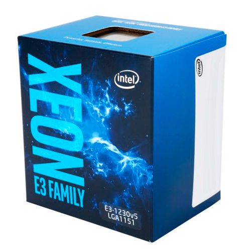 Intel Cpu Xeon E3 1225v5 Box